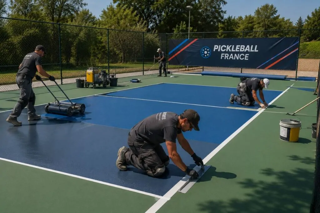 contructeur terrain pickeball